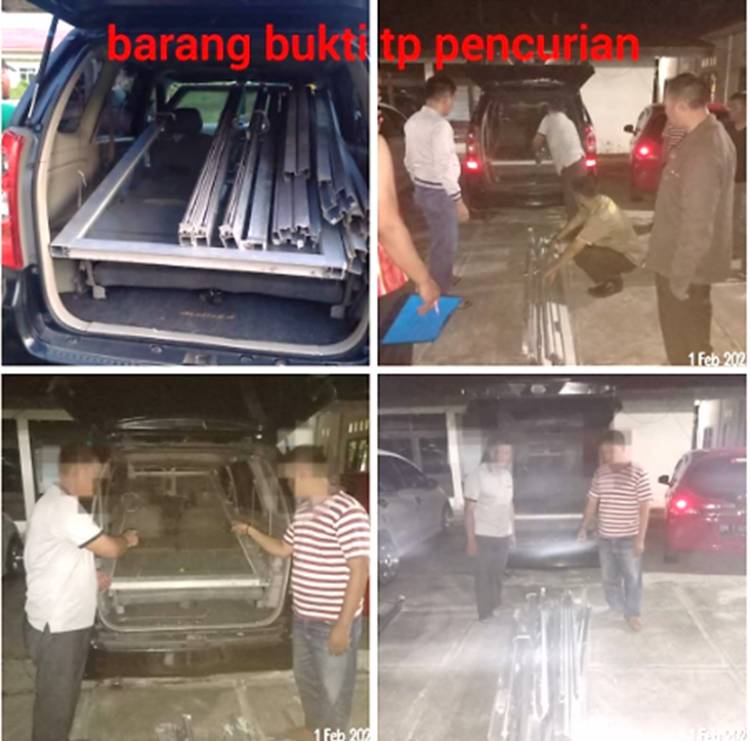 Polsek Tempuling Berhasil Amankan Dua Pelaku Pencurian di Kawasan Bandara Tempuling 