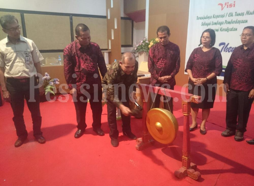 Kadiskop Rohil Buka RAT TB 2018 Koperasi CU Tunas Muda di Bagan Batu