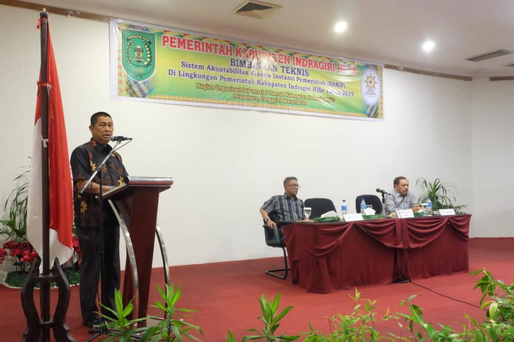 Wakil Bupati Inhil Hadiri Bimtek SAKIP yang Diikuti Jajaran Pemkab Inhil