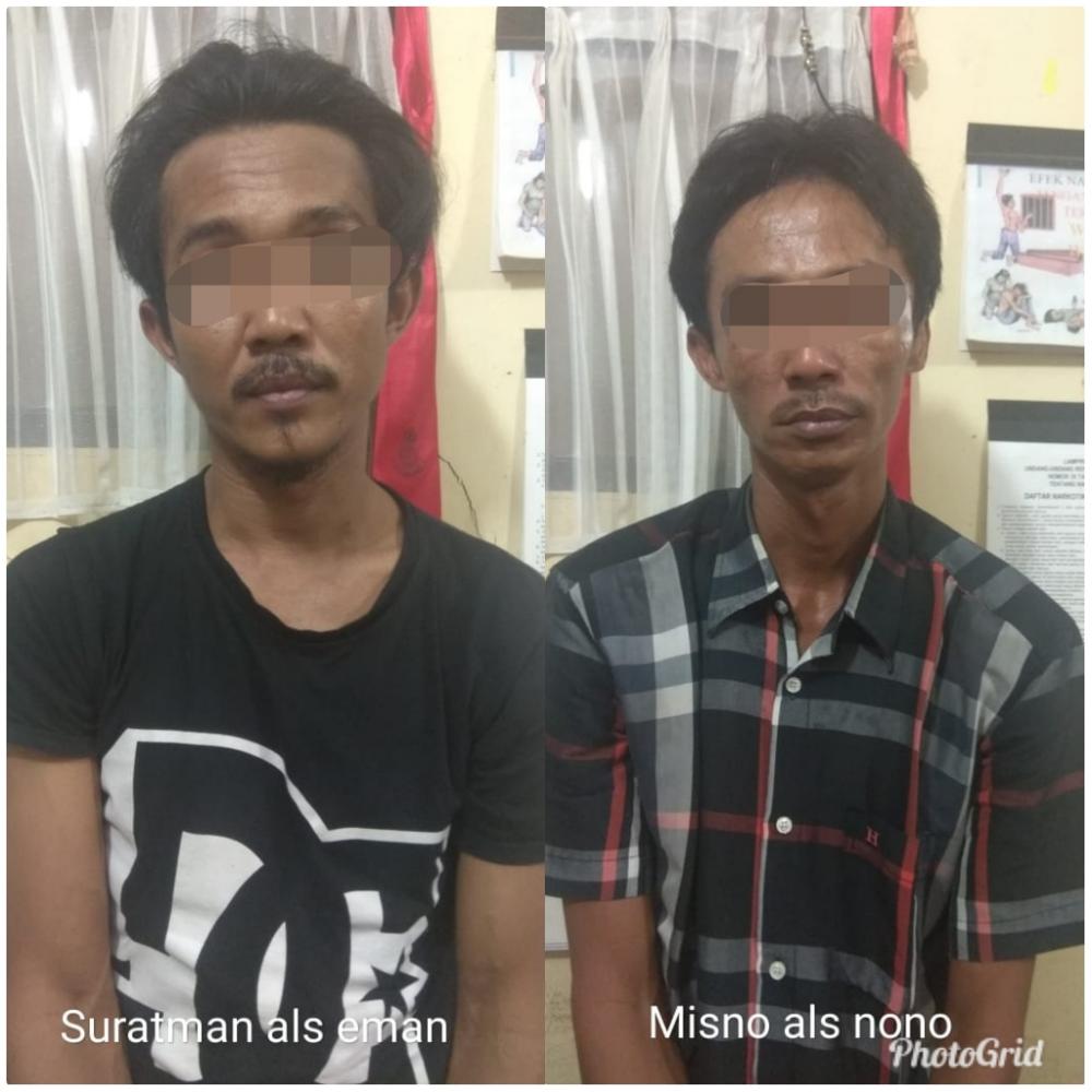 Curi Rantai Besi Escapator, 2 Bersaudara Warga Desa Baru Siak Hulu ini Ditangkap Polisi 