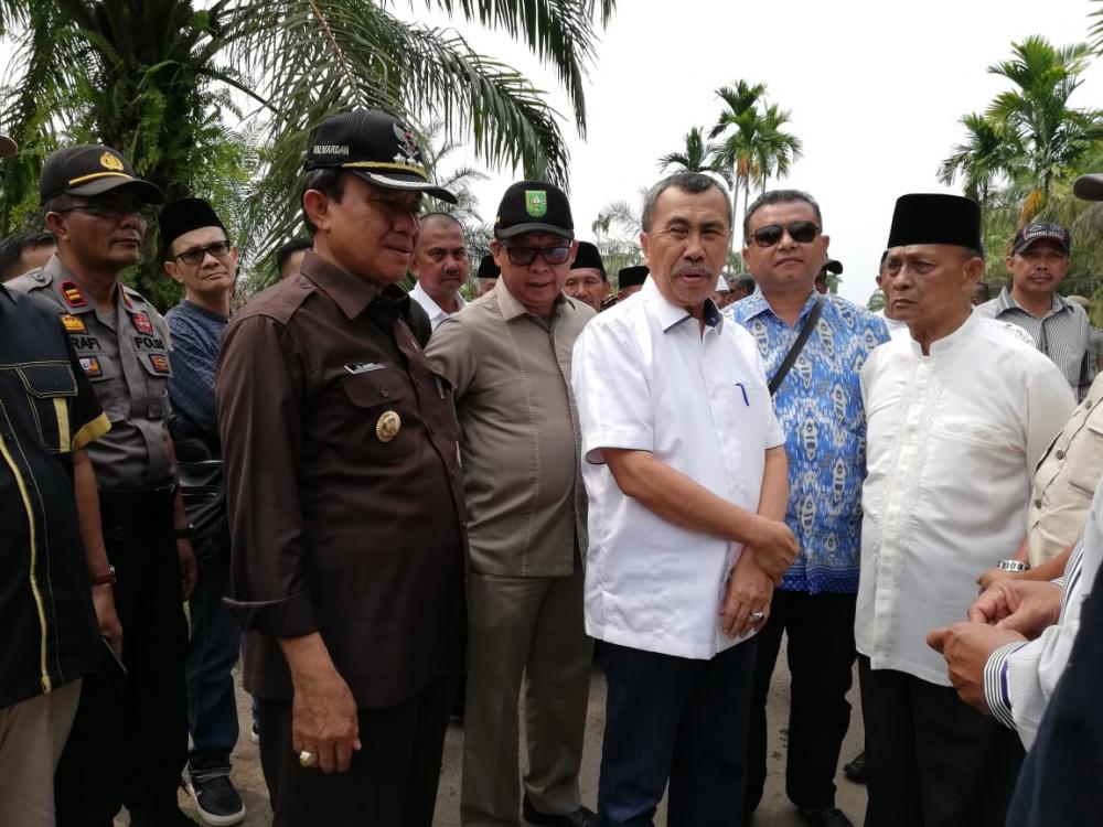 Bupati Inhil Sambut Kunjungan Kerja Perdana Gubernur Riau