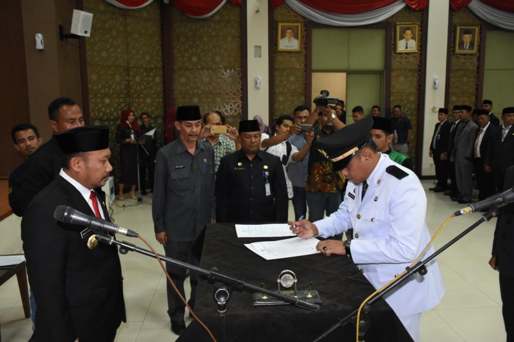 Ini 130 nama - nama Pejabat Eselon III dan IV yang dilantik Bupati Kampar Catur Sugeng Susanto  