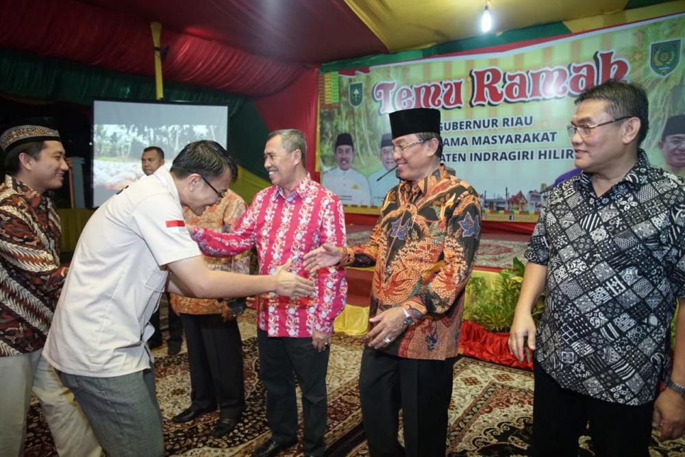 Gala Dinner Bersama Gubri, Bupati Inhil Kupas Potensi Dan Bonanza Perkelapaan Di Masa Lalu