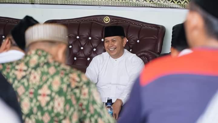 Bupati H Sukiman Dapat Amanah  Silaturahmi Dengan Para Ulama,  Lanjutkan Pembangunan 