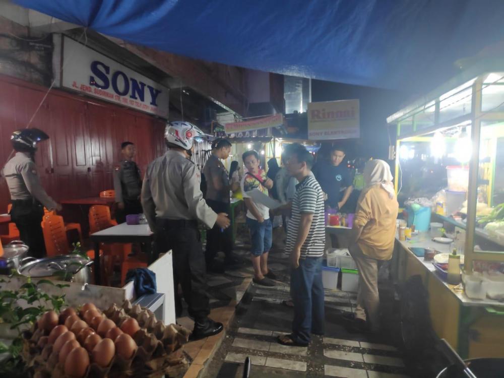 Cegah Penyebaran Covid19, Polda Riau Gelar Patroli Skala Besar.