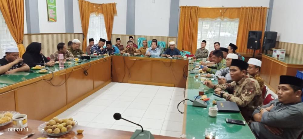 Kakan Kemenag Kampar Pimpin Langsung Rapat Persiapan Silaturrahmi Akbar Dan Pelantikan PD. IPHI Kampar