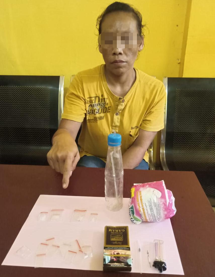 Bhabinkamtibmas di Rohil Ringkus Pengedar Sabu, Begini Kronologisnya..