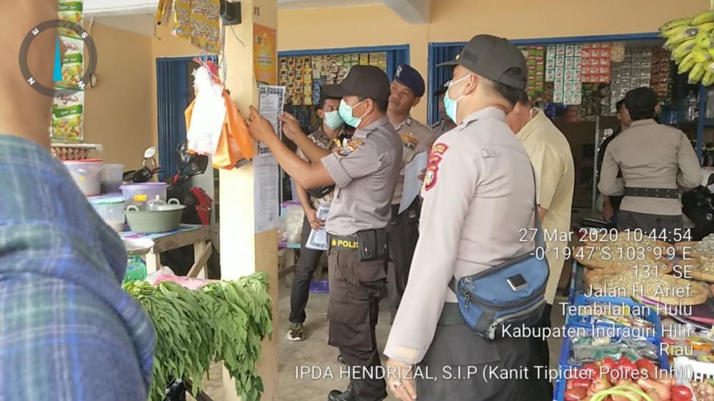 Simak Video Polres Inhil Menyampaikan Himbauan Bupati Tentang Ketersedian Bahan Pokok Di Kab Inhil