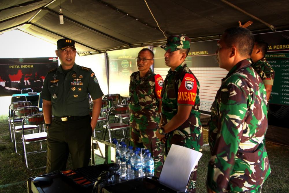 Aster Kodam IM Kunjungi Lokasi TMMD Di Aceh Timur
