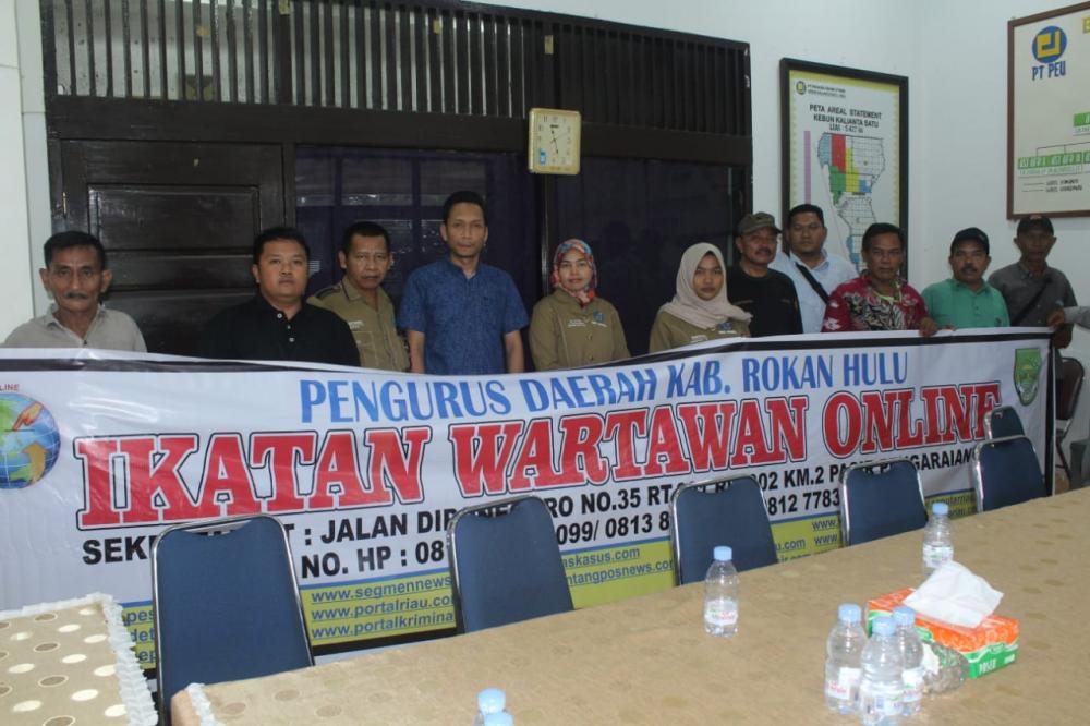 IWO ROHUL kunjungi PT PADASA Kalsa Kecamatan Kabun Rokan Hulu