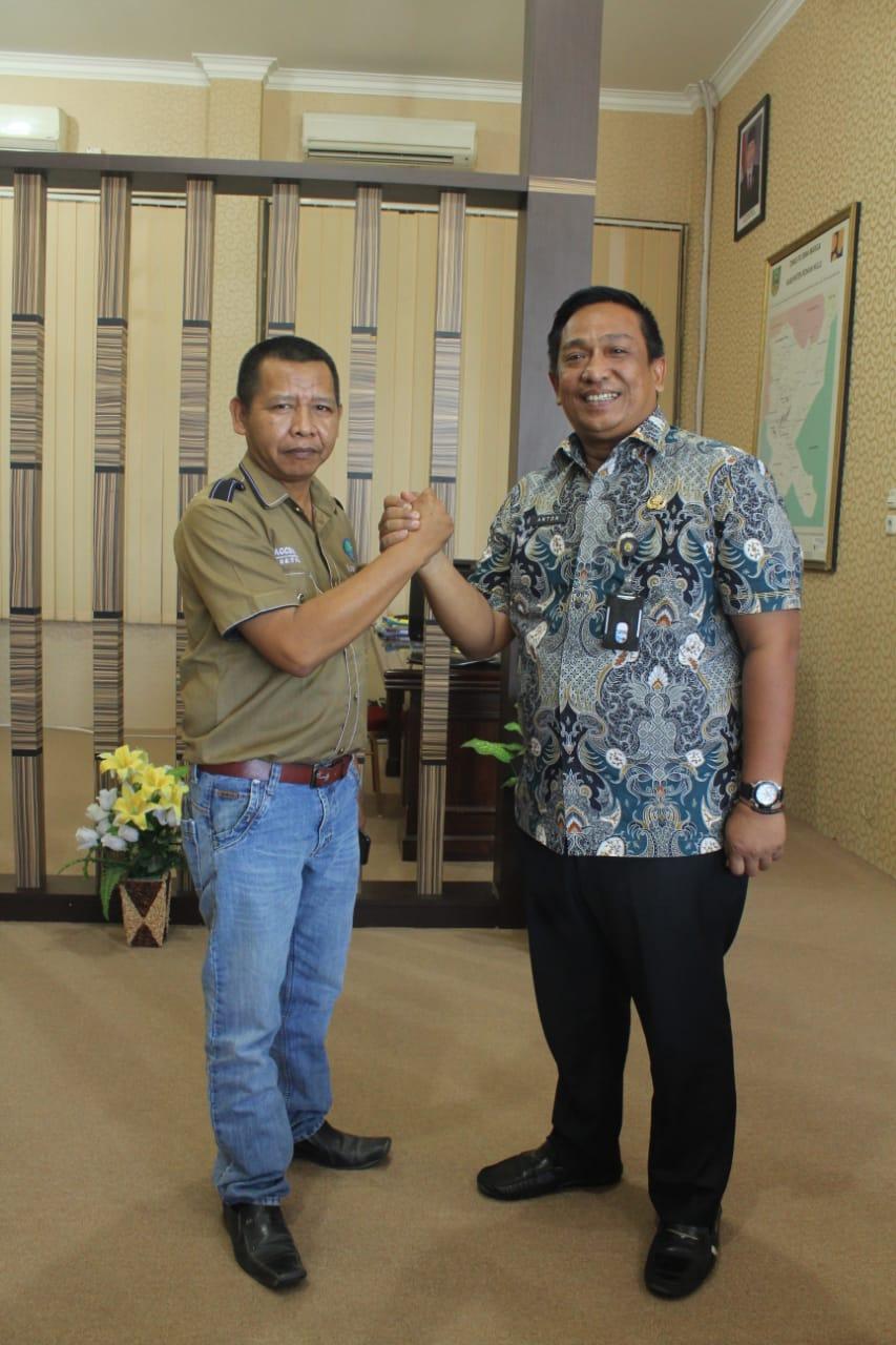 PD IWO Rohul jalin silaturrahmi dan sinergi dengan Dinas PUPR