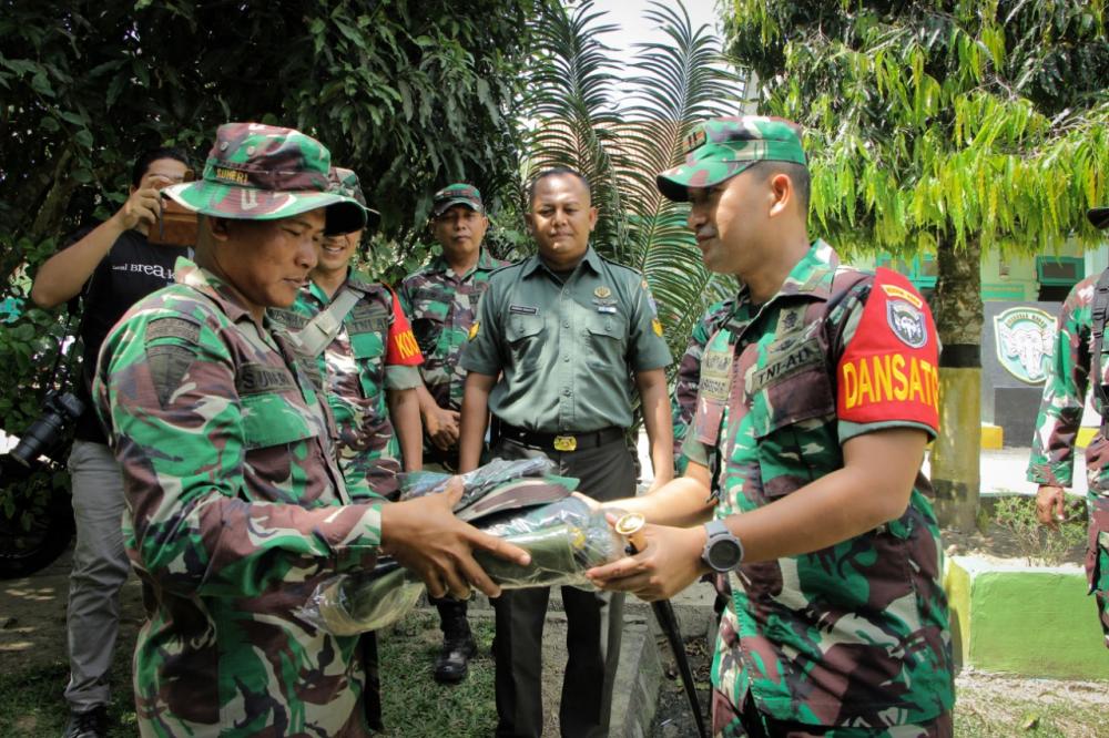Dandim 0104/Atim Lepas Satgas TMMD Ke-107 Menjalankan Tugas Mulia