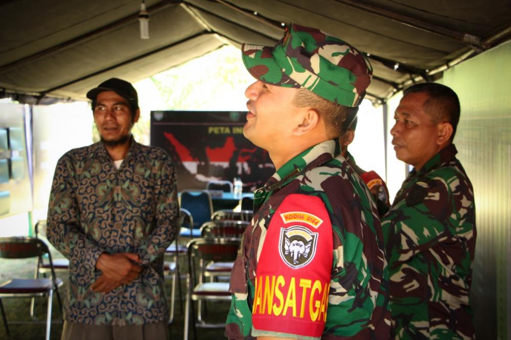 Geuchik Darwis : Terima Kasih Pak TNI, Sudah Membangun Desa Kami