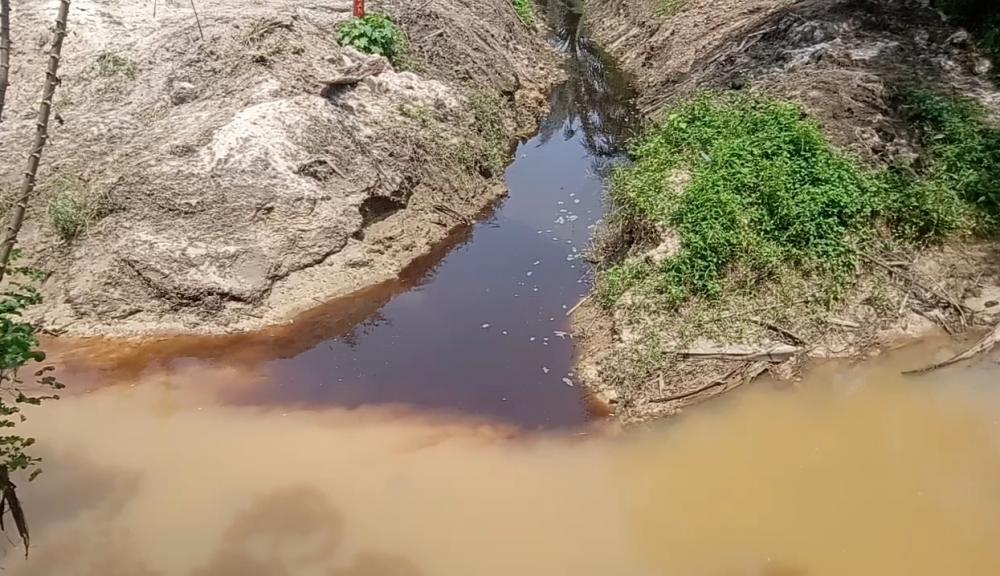 Masih Menunggu Sanksi dari DLH Rohil, PKS PT KAN Diduga Masih Membuang Limbah