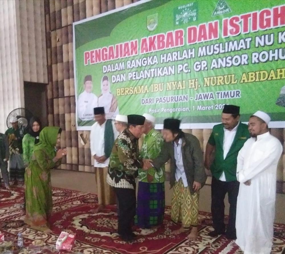 Ribuan Jamaah Ikuti Harlah Muslimat NU ke 74, Bupati H Sukiman 