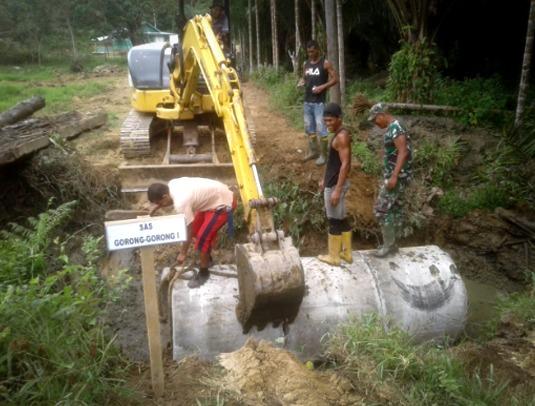 Satgas TMMD Jago Juga Membawa Alat Berat