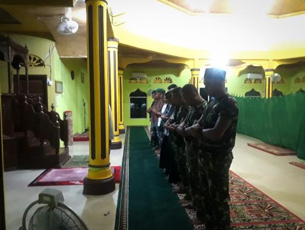 Satgas TMMD Dalam Menjalankan Tugas, Utamakan Shalat