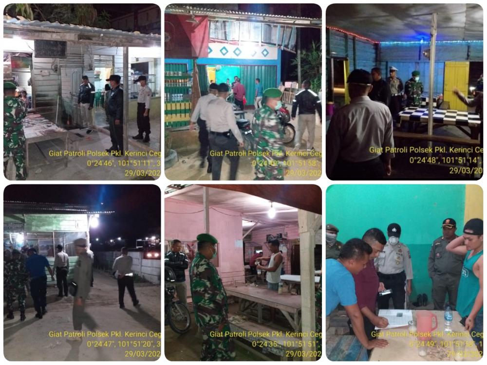Antisipasi Covid-19, Penikmat Tuak di Pangkalan Kerinci Dibubarkan