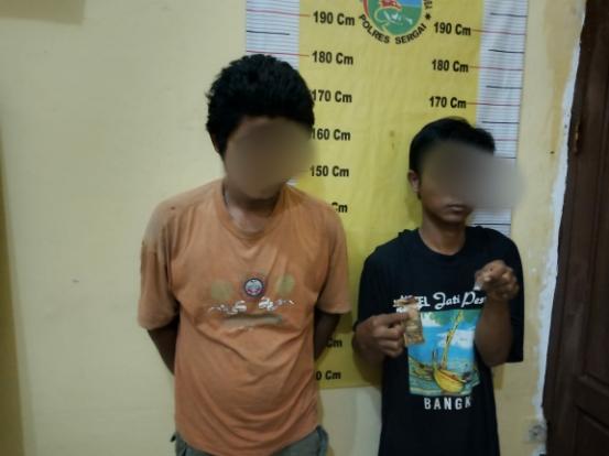 Pulang Beli Sabu, Dua Sekawan Ditangkap Polisi