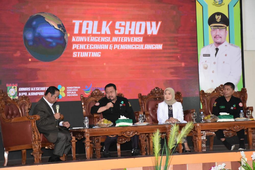 Dinas Kesehatan Kabupaten Kampar Lampaui Target Nasional Dalam Menekan Angka Stunting