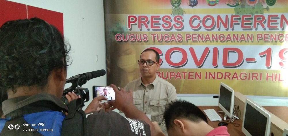 Seorang Wanita Berkunjung Ke Tembilahan,Ada Riwayat  Ke Zona Merah Covid 19 Diminta Jalani Isolasi Mandiri