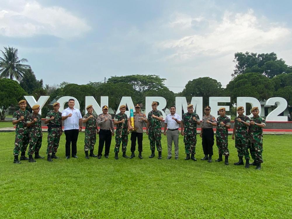 Kapolresta Deli Serdang Kunjungi Danyon Armed 2/105