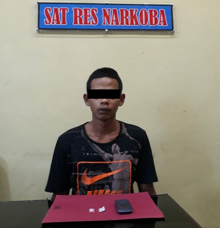 Polres Rohul kembali ciduk seorang remaja penyalahgunaan Narkotika.