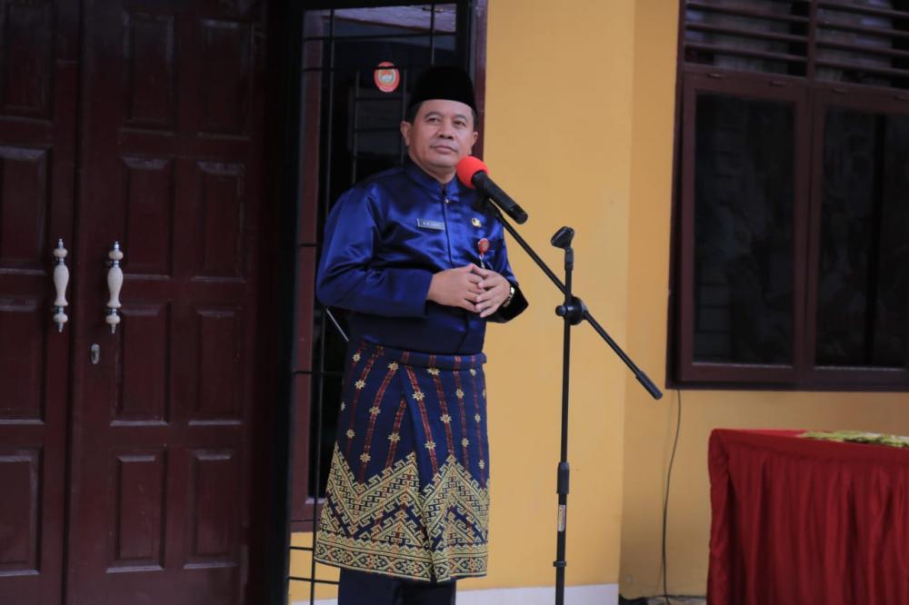 pesan SekdaTingkatkan Kemjauan Dan Berikan Inovasi Baru Guna Kemajuan Desa Sungai Kumango