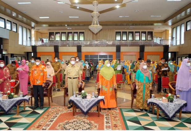HM Wardan Hadiri Pengukuhan Pokja Bunda Paud Kabupaten Indragiri Hilir