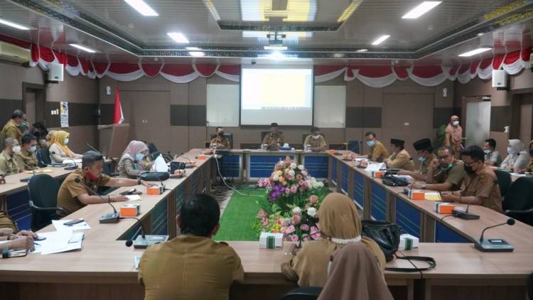 SEKDA KAMPAR MINTA OPD SELESAIKAN LPPD TEPAT WAKTU