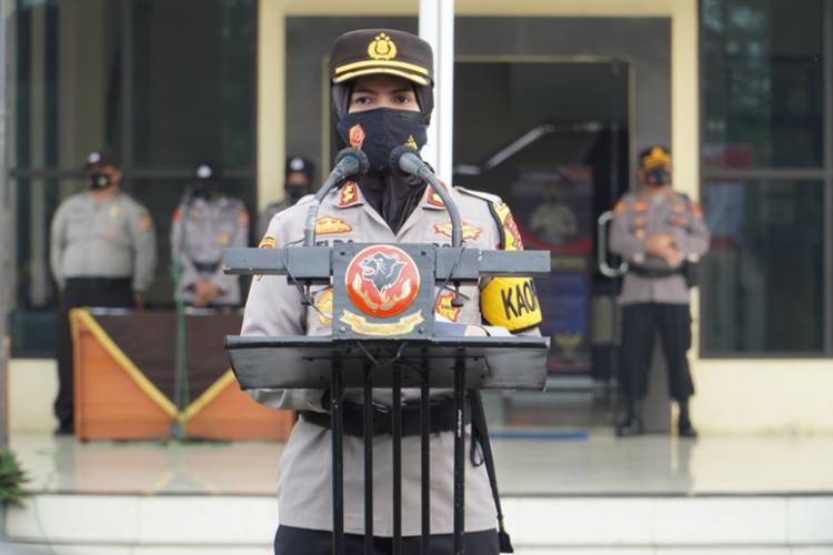 10 Personel Polres Banjar Berprestasi Diberi Penghargaan oleh Kapolres Banjar Polda Jabar