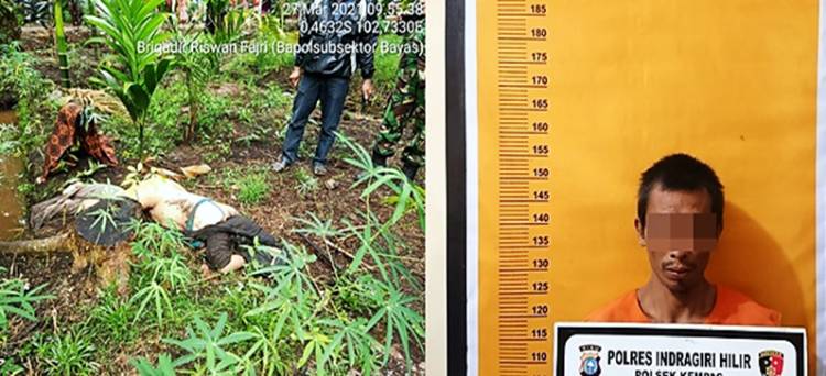Polsek Kempas Berhasil Mengungkap Pembunuhan Sadis Terhadap IRT dalam Waktu Kurang dari 24 Jam