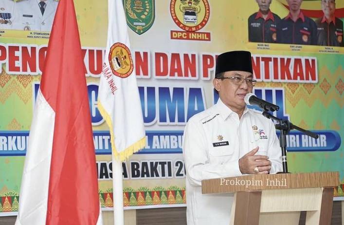 HM Wardan Hadiri Pelantikan DPC PUMA Nusantara Inhil(2021/2026)