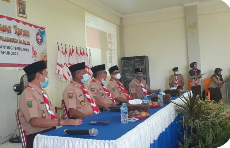 Musran Gerakan Pramuka Tembilahan Resmi Dibuka, Ketua Kwarran Sampaikan Sejumlah Pesan
