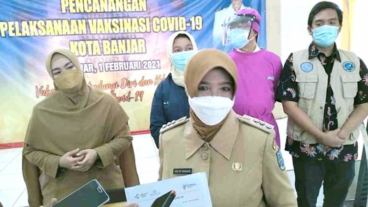Walikota Banjar Ajak Masyarakat Sukseskan Vaksinasi dan Jangan Takut untuk Divaksin