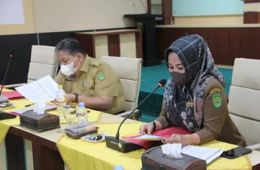 Sekda Inhil Pimpin RUPS PD BPR Gemilang Tahun 2022