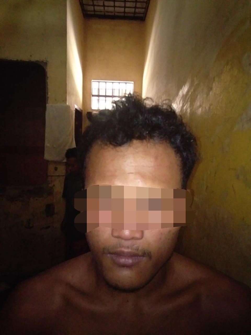 Kuli Bangunan Cabuli Bocah Prempuan Terpaksa Mendekam di Sel Polsek Tambang