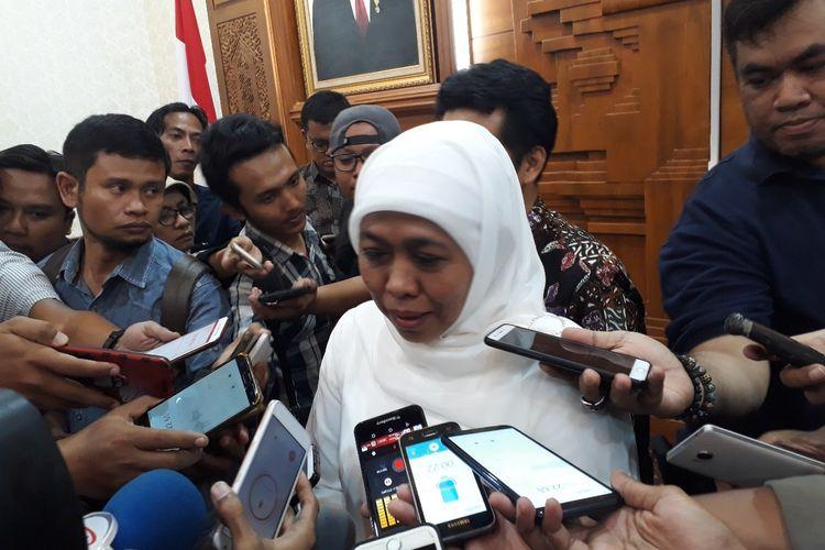Khofifah Ngaku Diperiksa KPK 1,5 Jam Sebagai Saksi Dalam Kasus Ini... 
