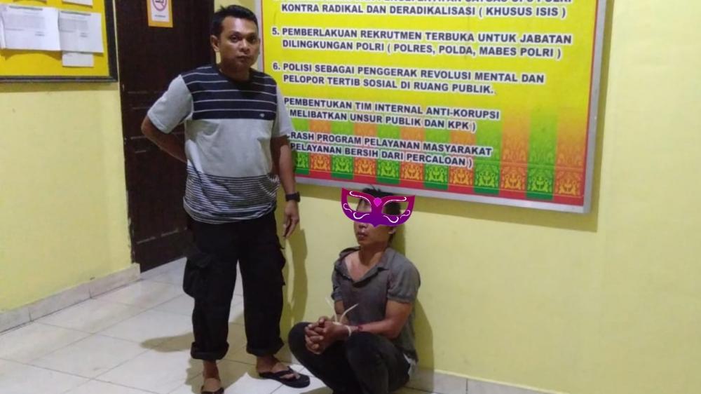 Kepergok Mau Nyolong Motor, Pelaku Sempat Dihakimi Warga dan Diserahkan ke Polisi