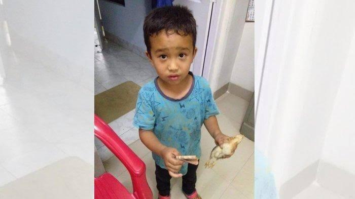 Tak Sengaja Tabrak Ayam, Dengan Polosnya Bocah Ini Pergi ke RS Bawa Uang Tabungan
