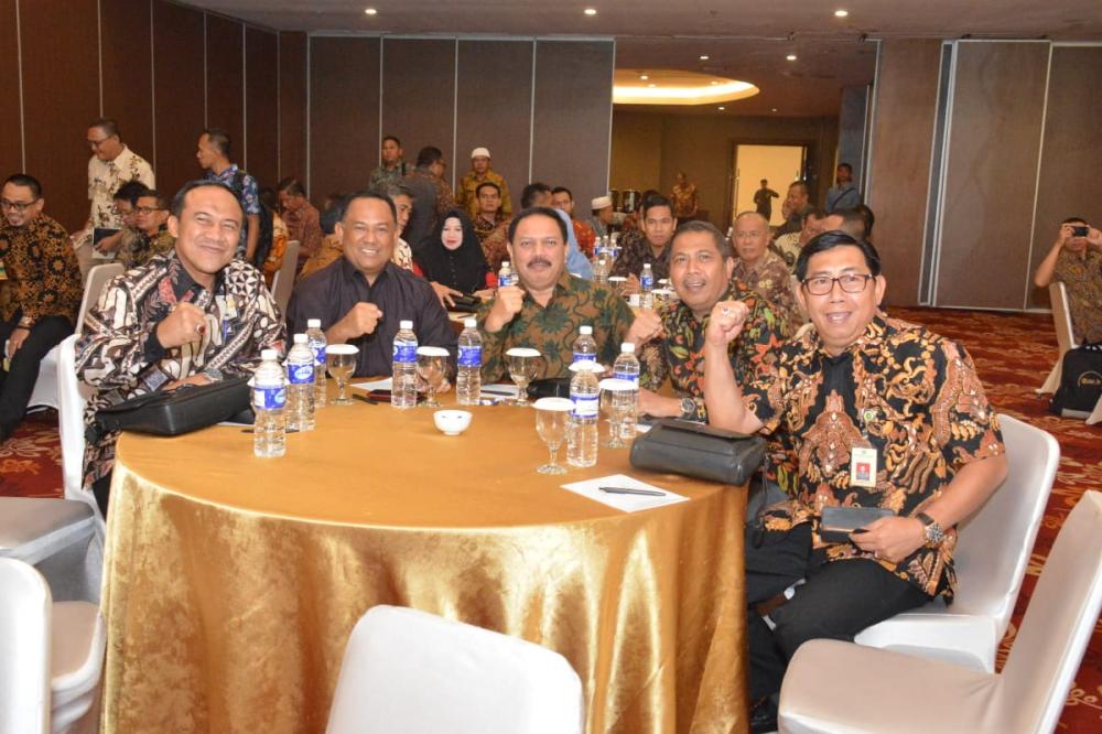 Sekda Kampar Hadiri Rakor Percepatan Nilai Dasar, Kode Prilaku ASN dam Monitoring pelaksanaan SIJAPTI