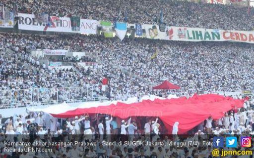 Kampanye Akbar Prabowo di GBK, Aboe Sebut Spektakuler Level Dunia