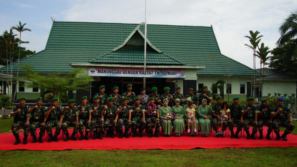 Kunjungan Kerja Danrem 031/WB ke Kodim 0314/Inhil.
