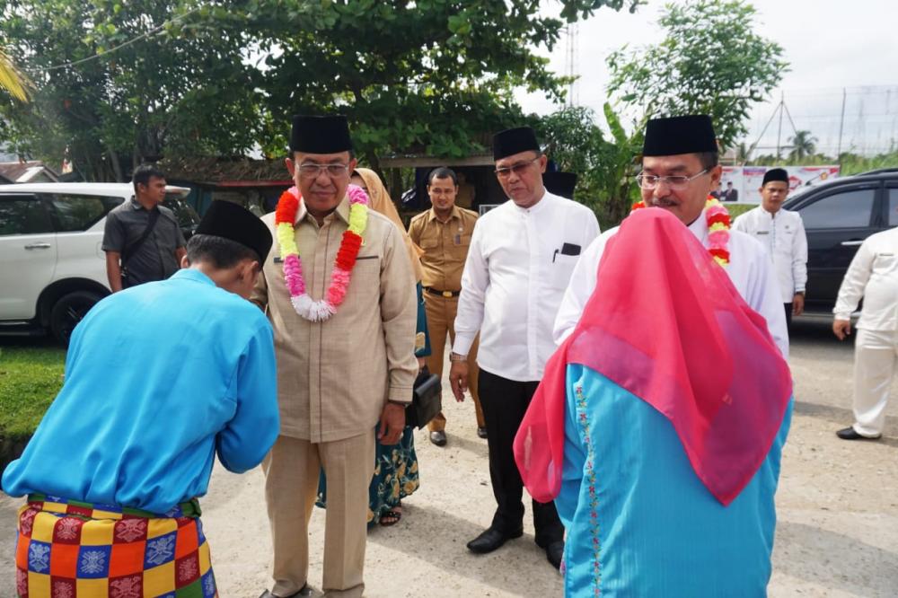 Ditaja Kemenag Inhil, Bupati Hadiri Peringatan Isra' Dan Mi'raj Nabi Muhammad SAW 1440 H