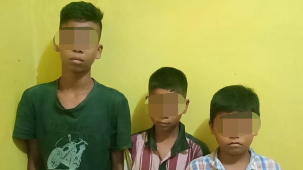 Polsek Tapung Amankan 3 Remaja yang Mencabuli Bocah Perempuan Secara Bergiliran