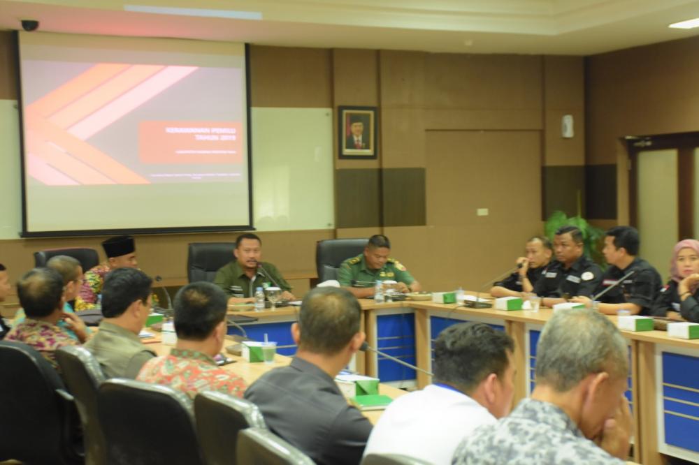Antisifasi  Kerawanan Pemilu Bupati Minta Camat dan OPD terkait lebih Proaktif  