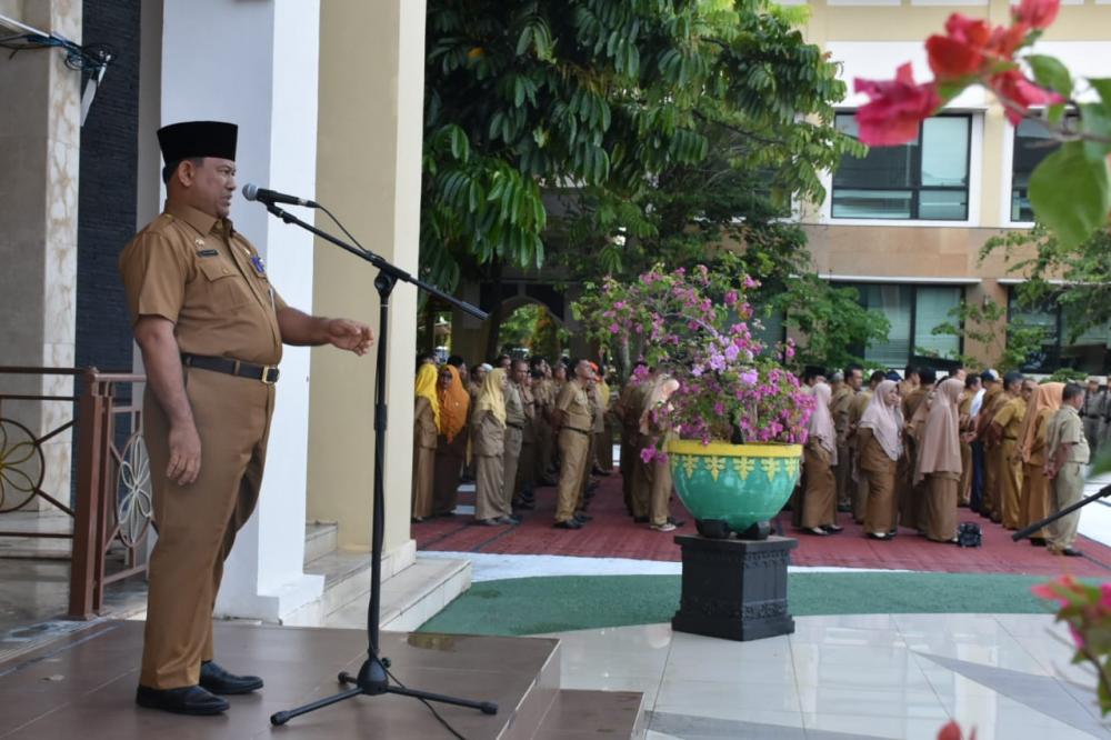 Sekda Himbau ; Sukseskan Pemilu 2019, ASN harus Netral.
