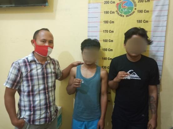 Dua Residivis Narkoba Diciduk  Polisi