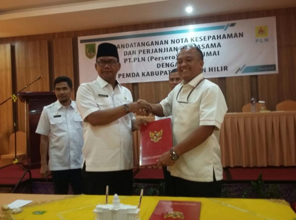 Bupati Rokan Hilir, Suyatno : Tahun 2020 Rohil Terang Benderang Sampai Ke Pulau Jemur
