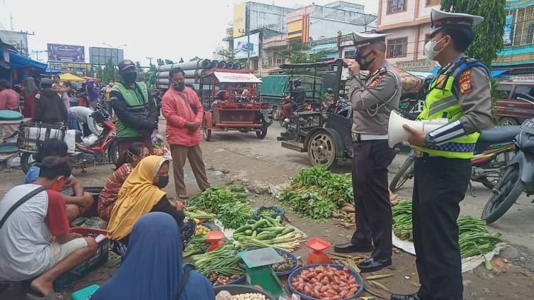 Ops Keselamatan Lancang Kuning 2021, Kasatgas Binluh Himbau Untuk Tidak Mudik dan Taat Prokes